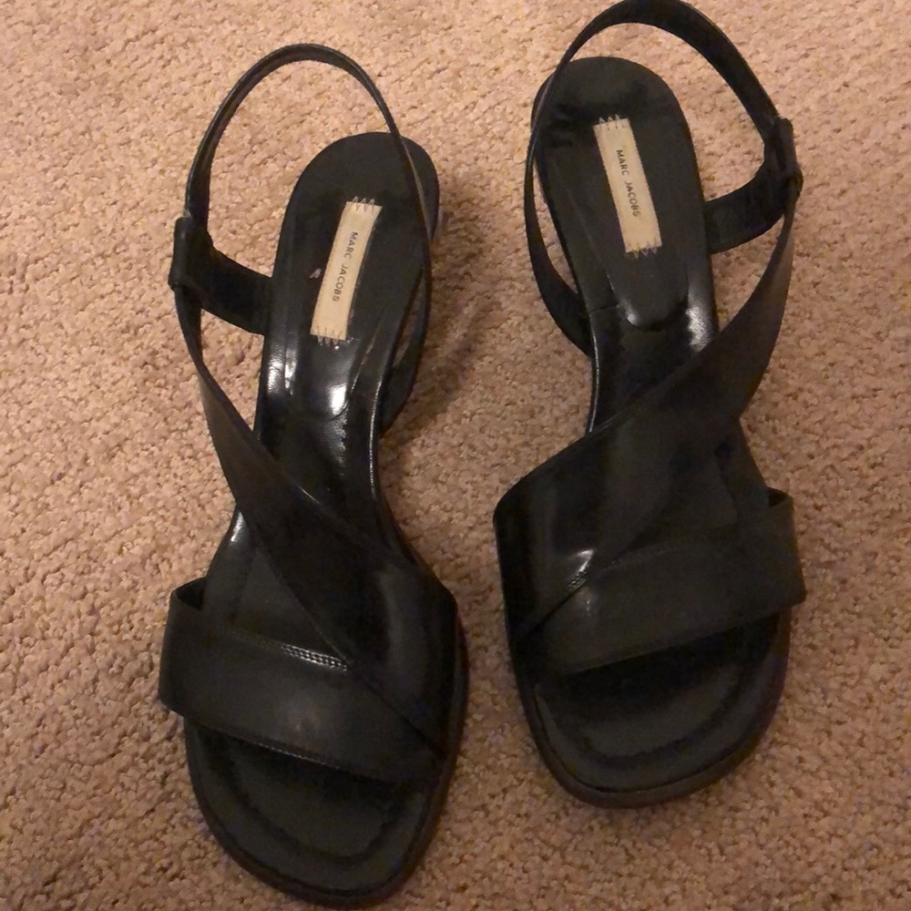 Marc Jacobs black shoes with beautiful heels